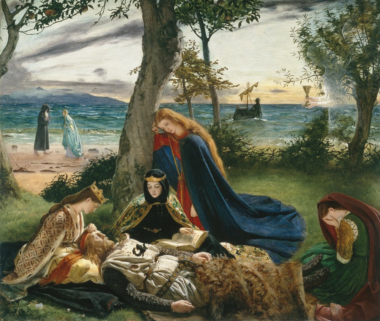 Arthurs død af James Archer