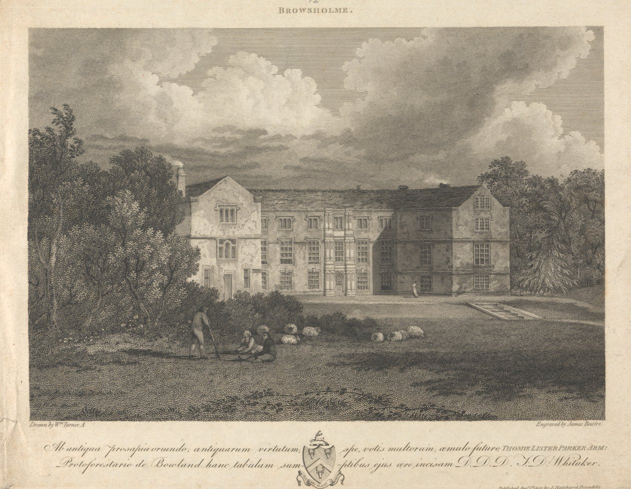 Browsholme af James Basire