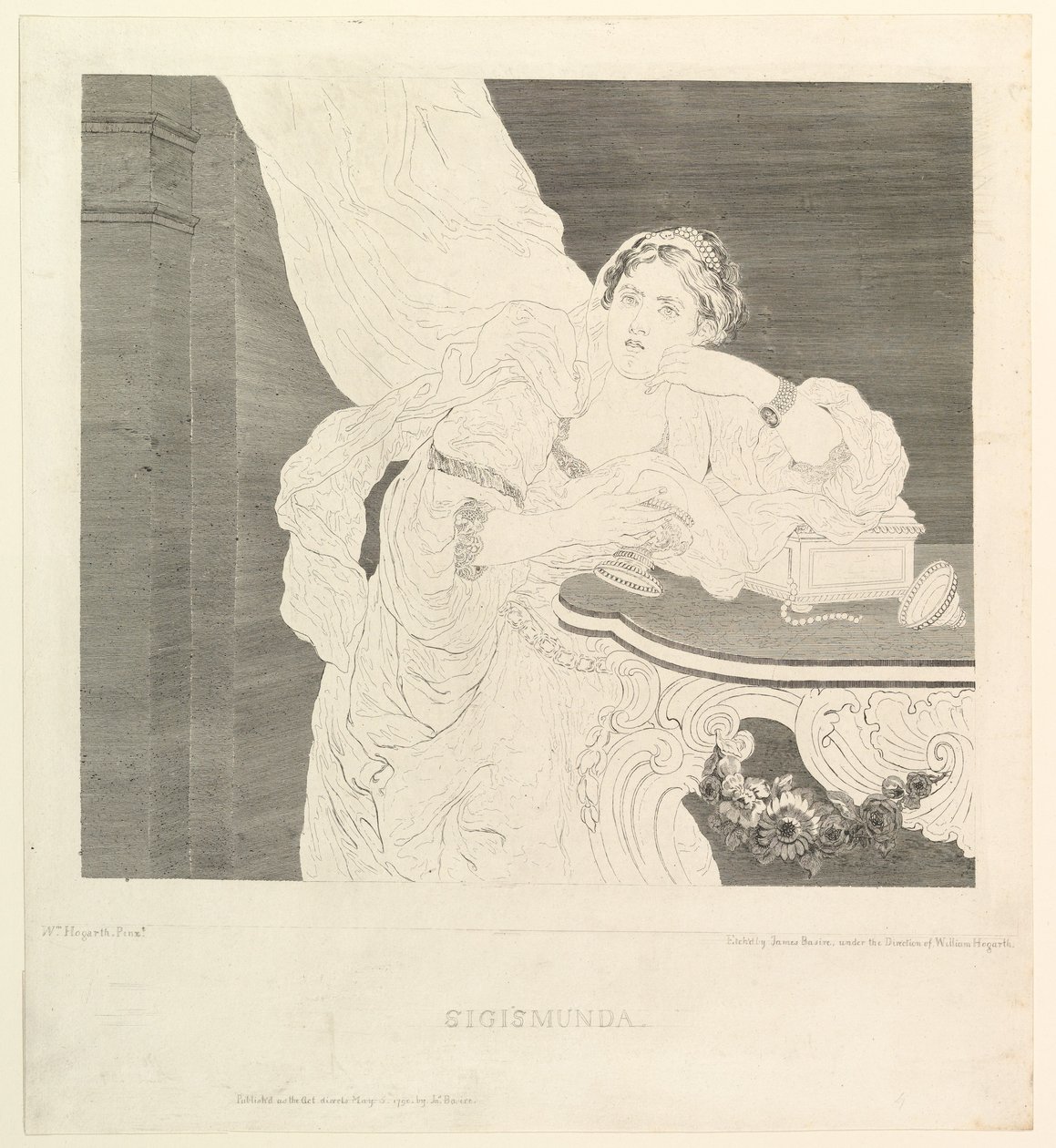 Sigismunda, 5. maj 1790. af James Basire I