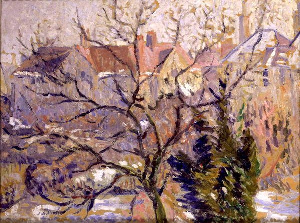 Sne ved Hampstead af James Bolivar Manson