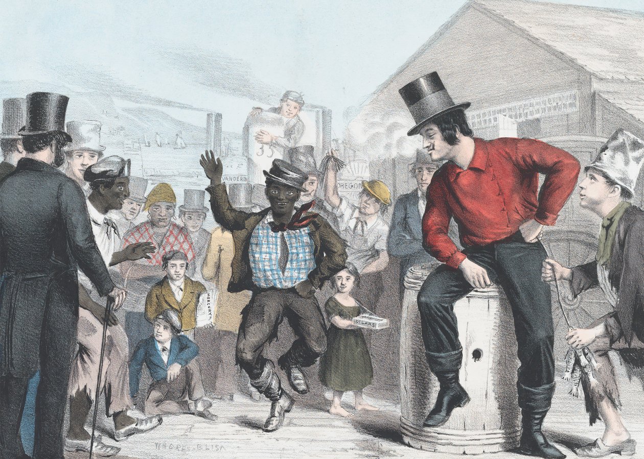 Dans for ål, 1848. af James Brown