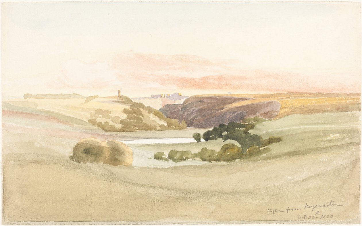 Clifton fra Kingsweston af James Bulwer