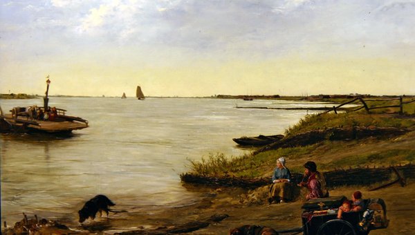 En hollandsk kræmmer af James Clarke Hook