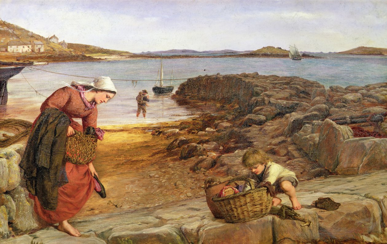 Afgang ved lavvandet af James Clarke Hook