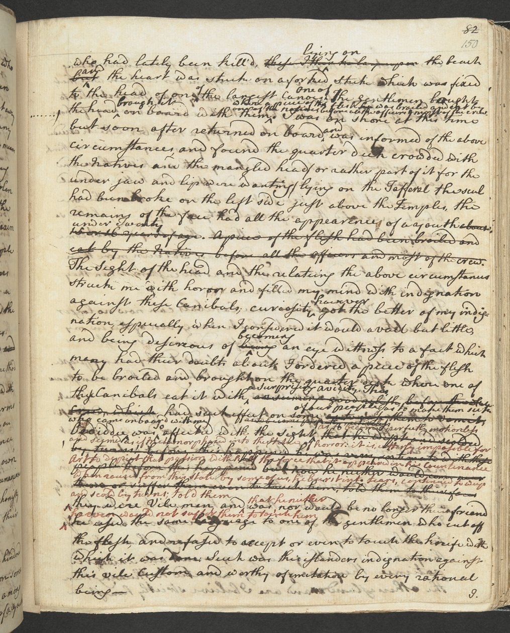 Tilføj MS 27888 f.150r Captain Cook