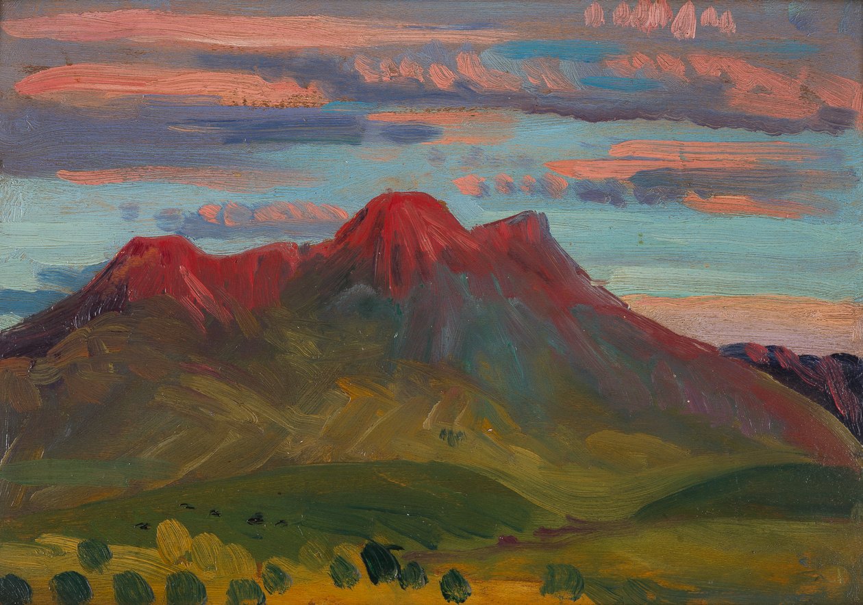 Arenig Sunset, c.1911-12 af James Dickson Innes