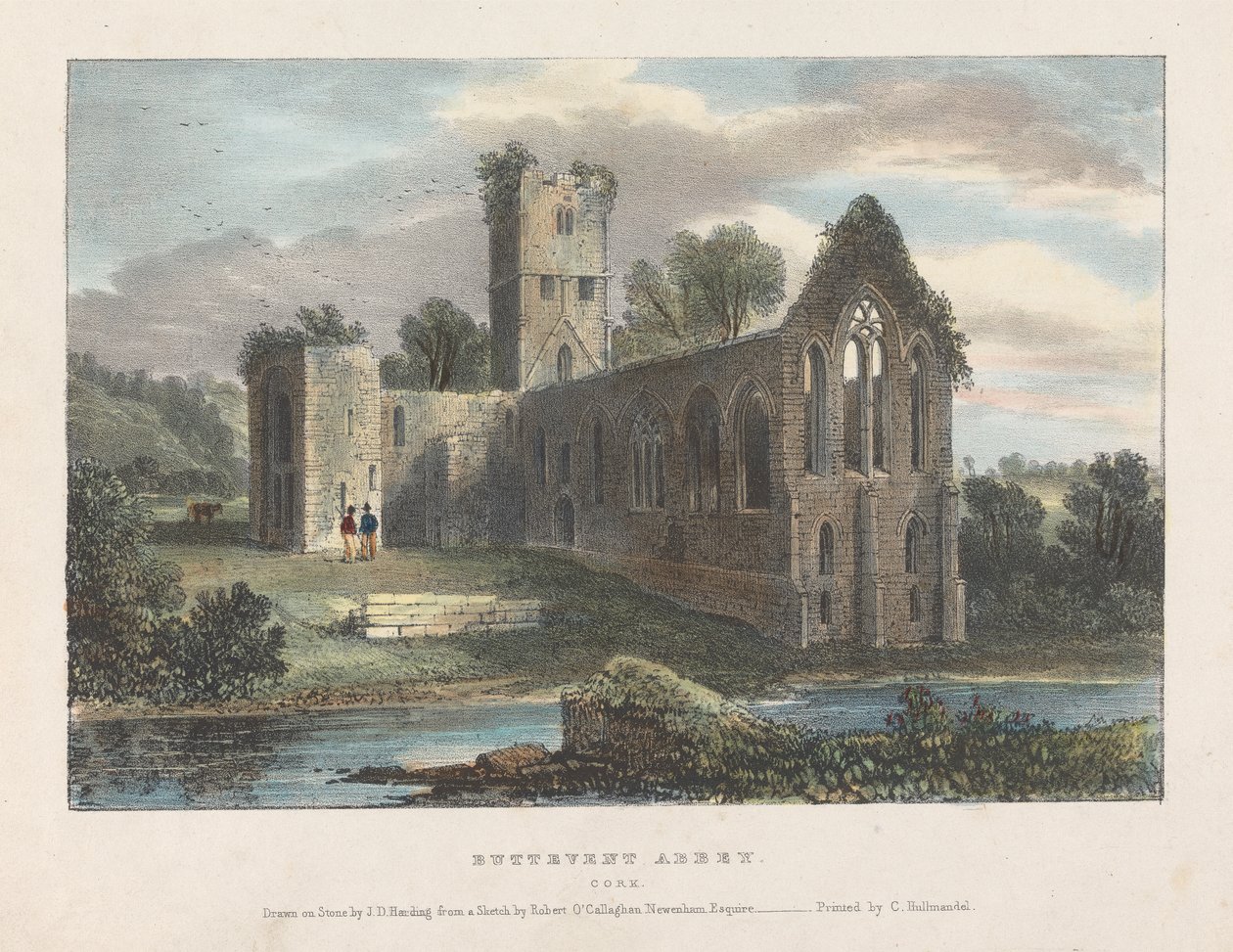 Buttevent Abbey af James Duffield Harding