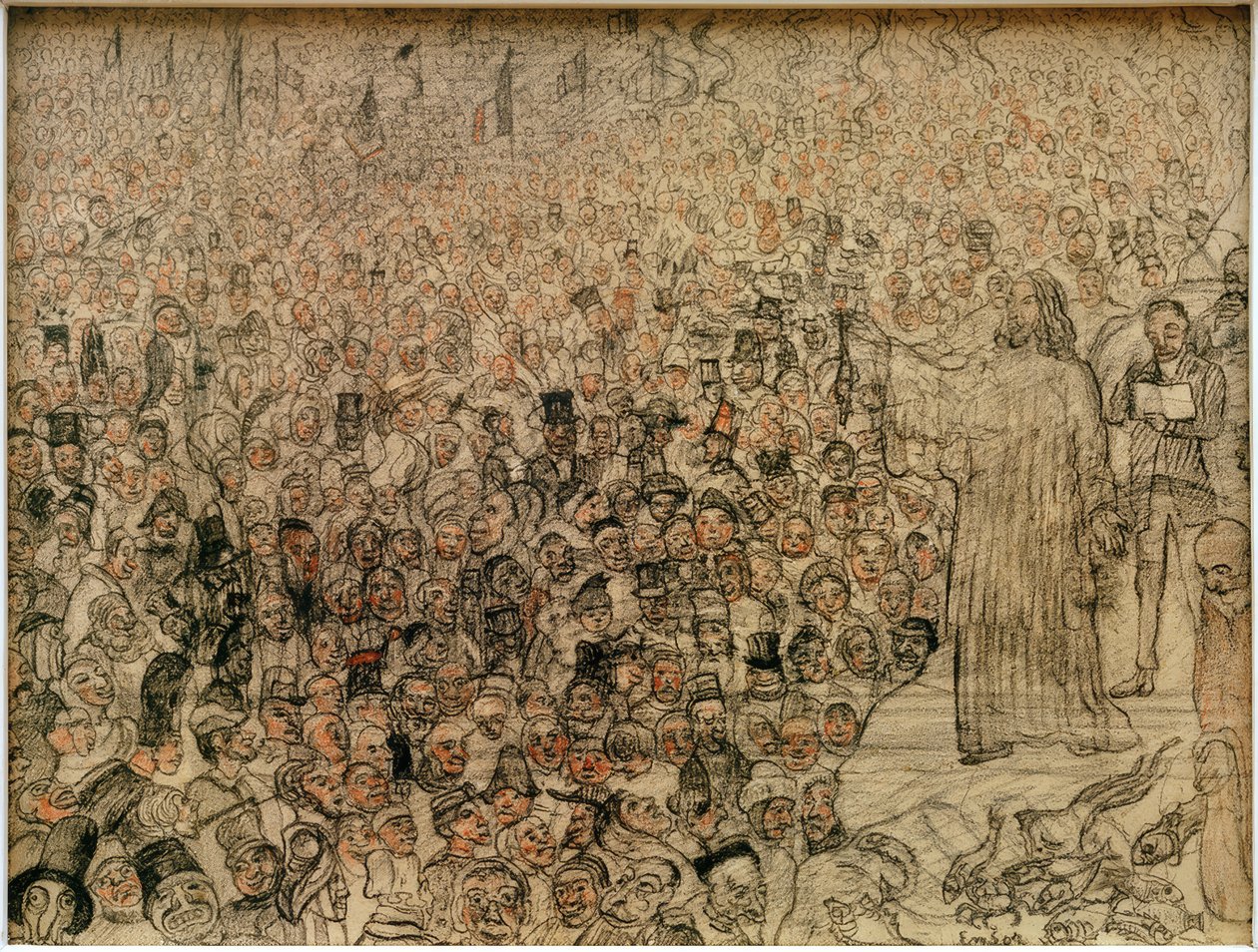 Formeringen af ​​fisk af James Sidney Ensor