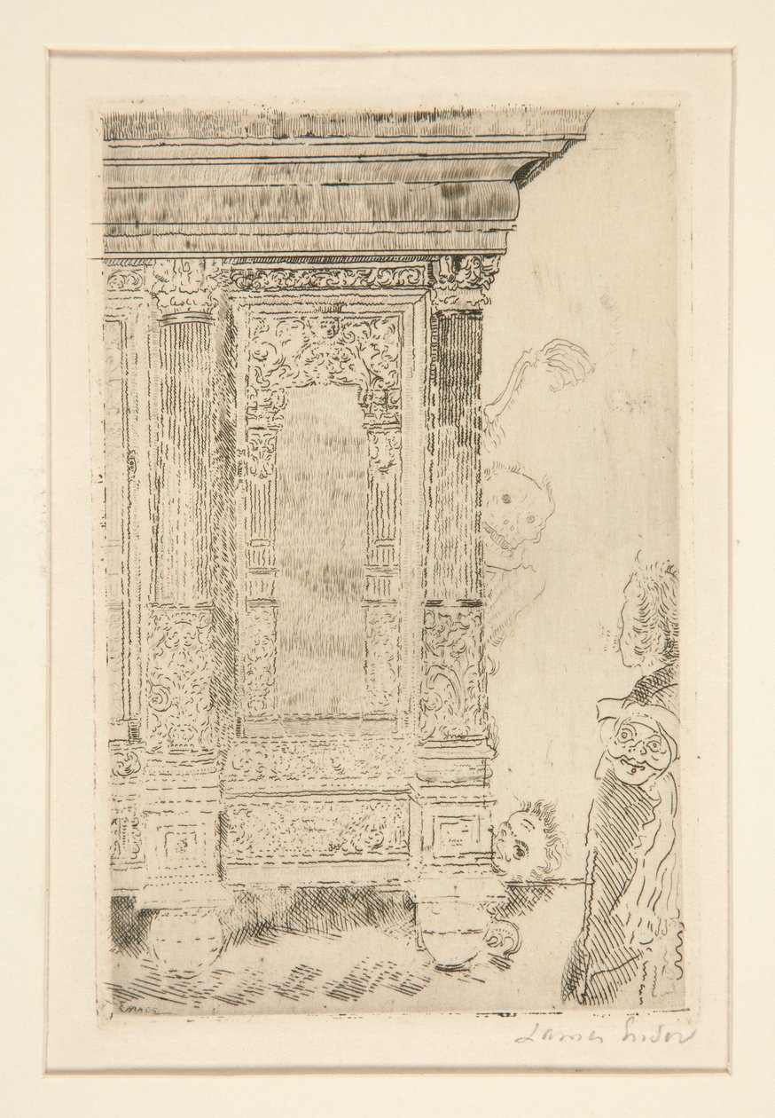 Le Meuble Hant? (De hjemsøgte møbler) af James Ensor