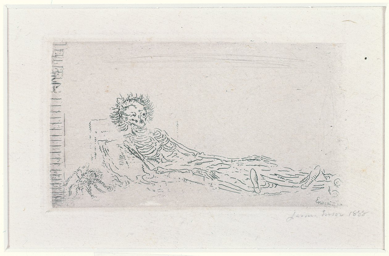 Mit portræt i 1960 af James Ensor