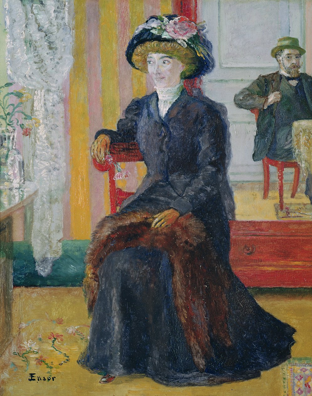 Vores to portrætter af James Ensor