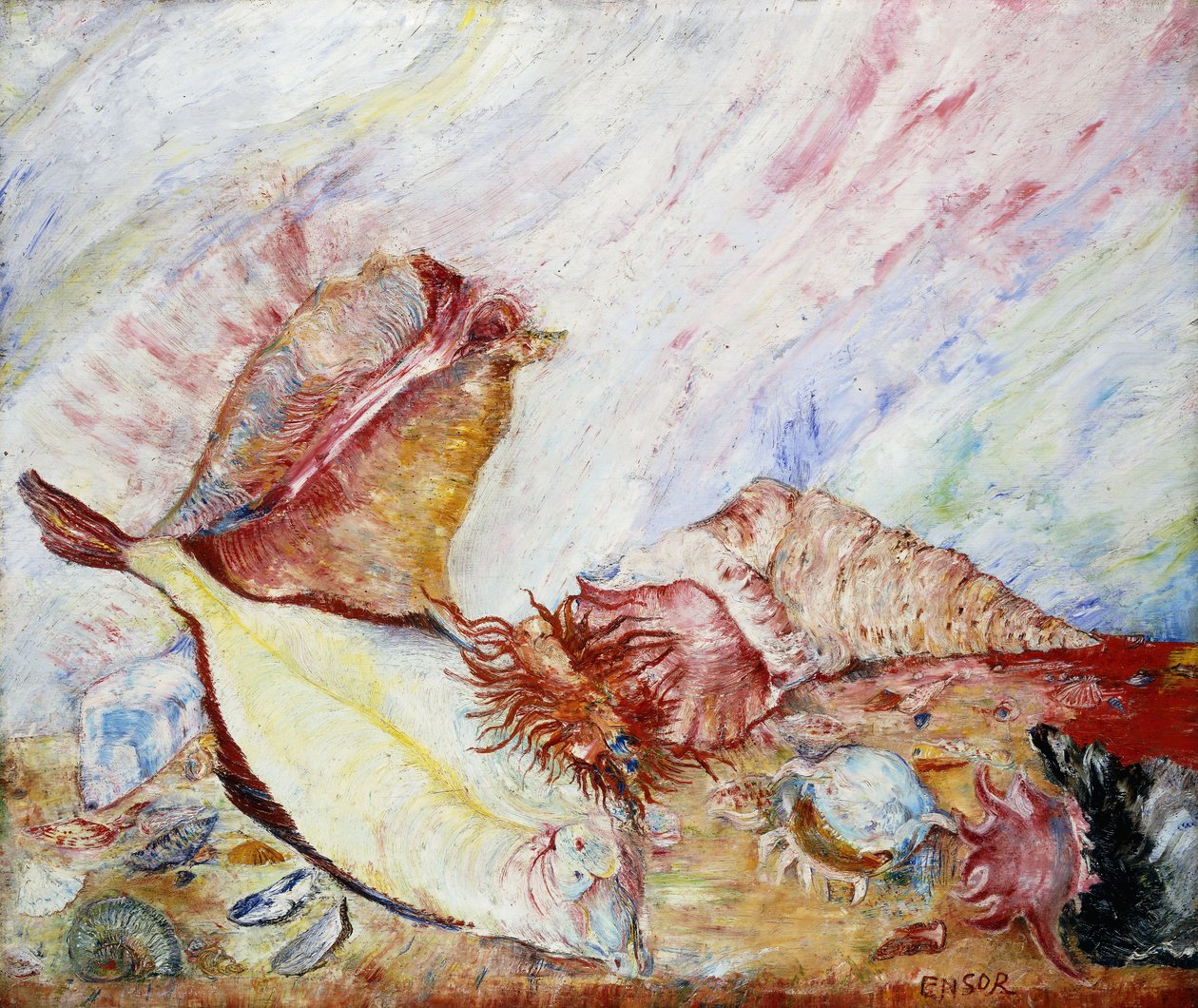 Stilleben; Stilleben af James Ensor