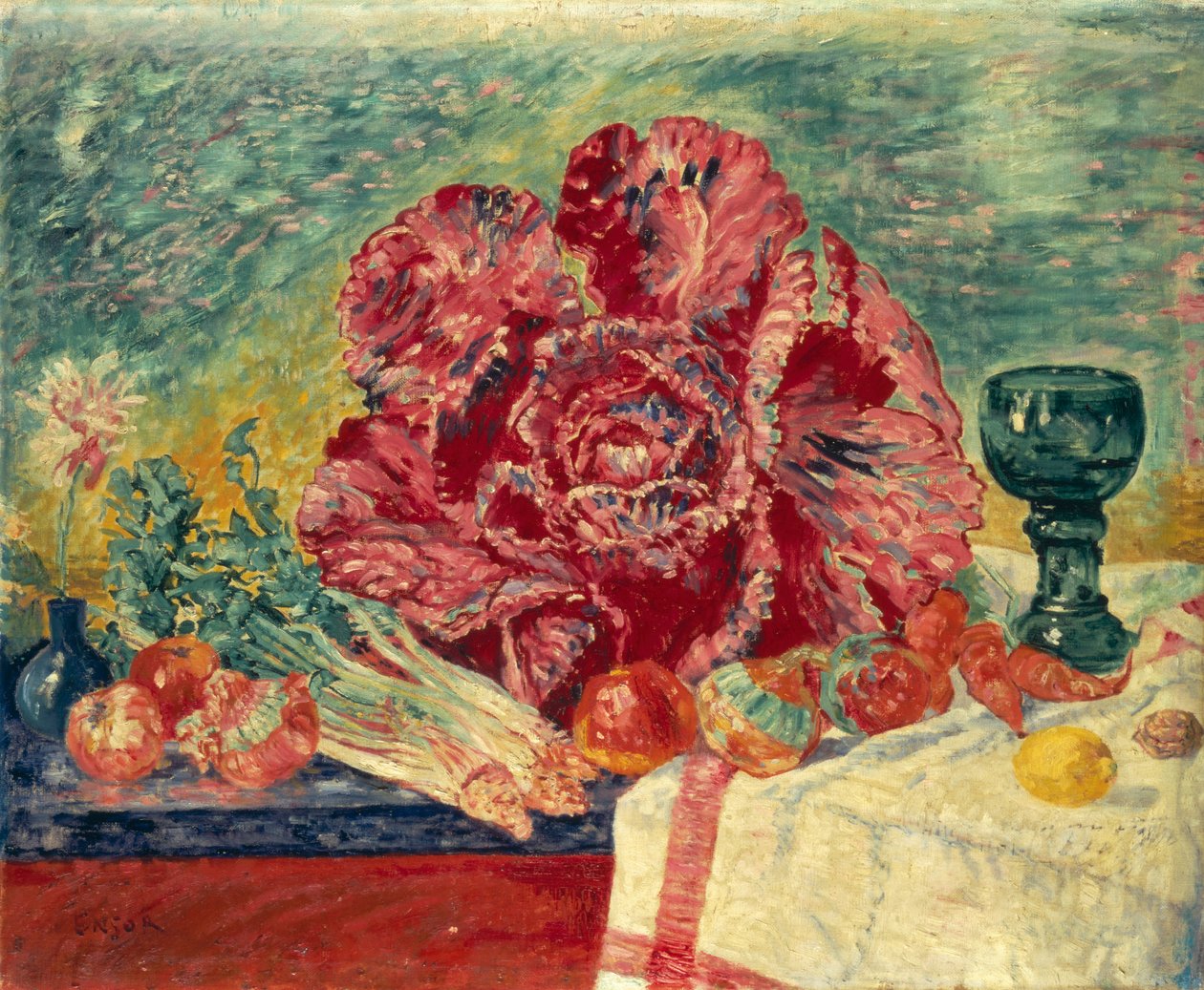 Rødkålen af James Ensor