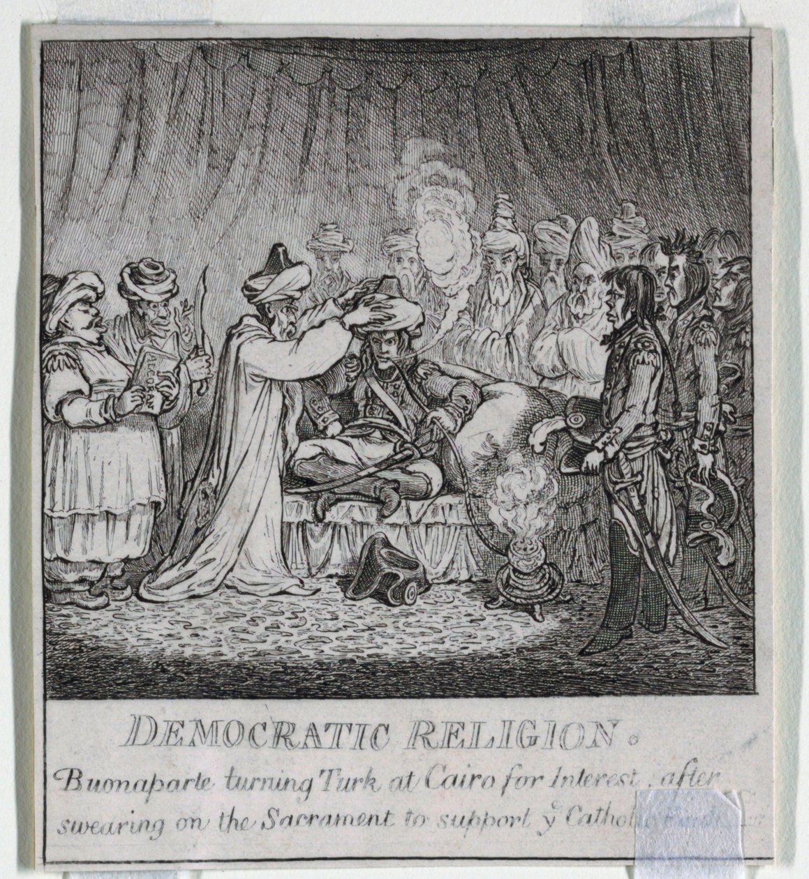 "Demokrati eller en skitse o af James Gillray