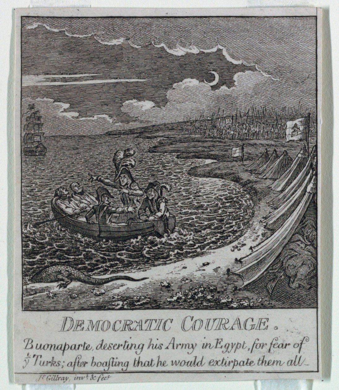"Demokrati eller en skitse o af James Gillray
