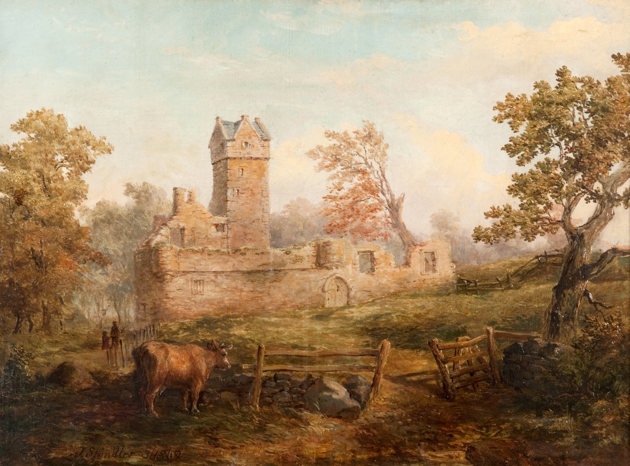 Hovedslottet af James Gustavus Hope Spindler