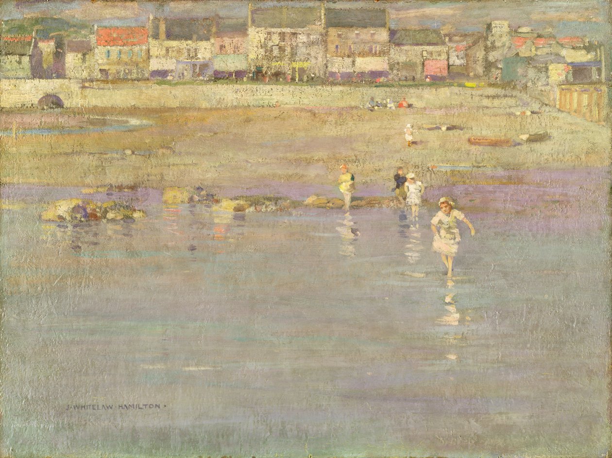 Ebbing Tide, ca. 1896 af James Hamilton