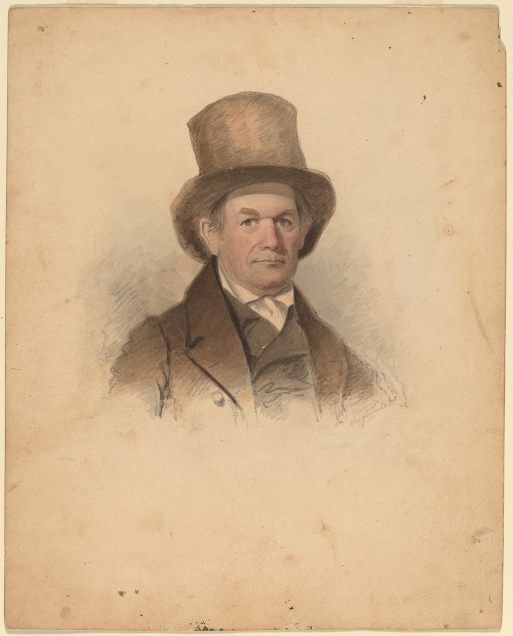 Portræt af en gentleman af James Hamilton Shegogue