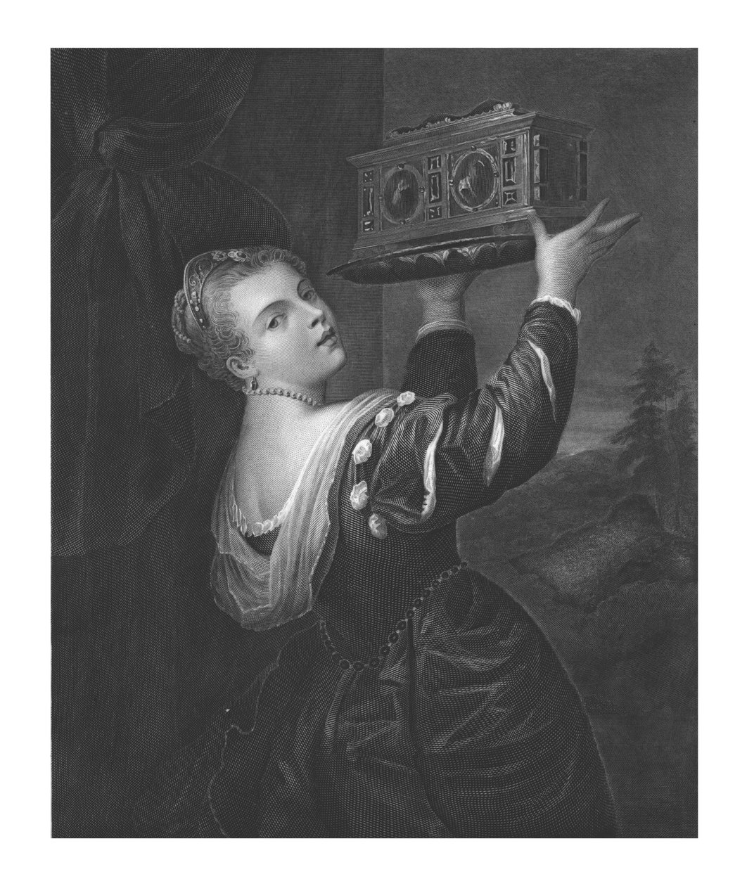 Tizians datter, 1795. af James Heath