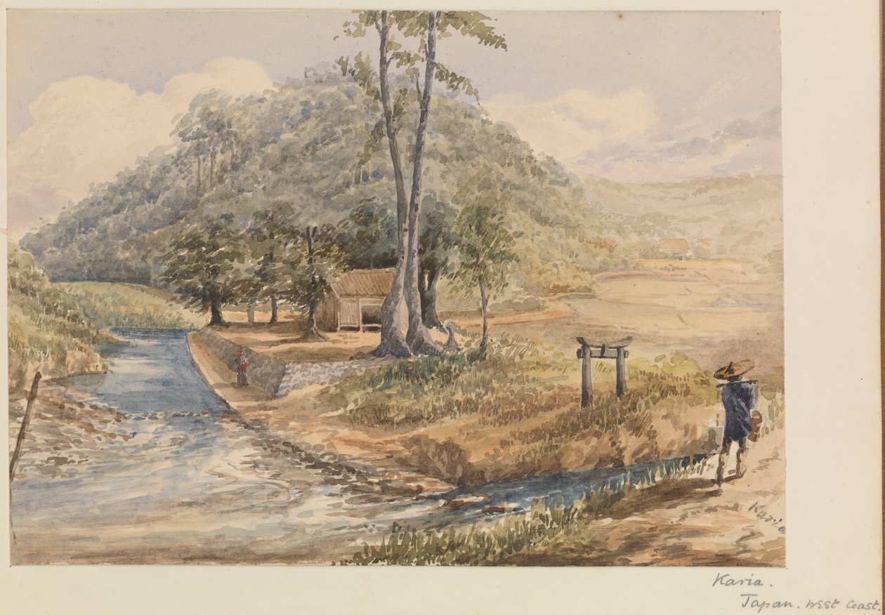 Karia [Kariya], Japans vestkyst af James Henry Butt