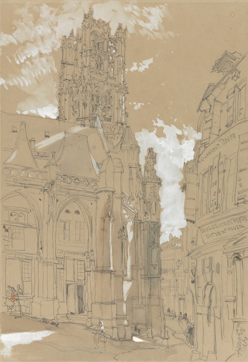 St. Laurent, Rouen af James Holland
