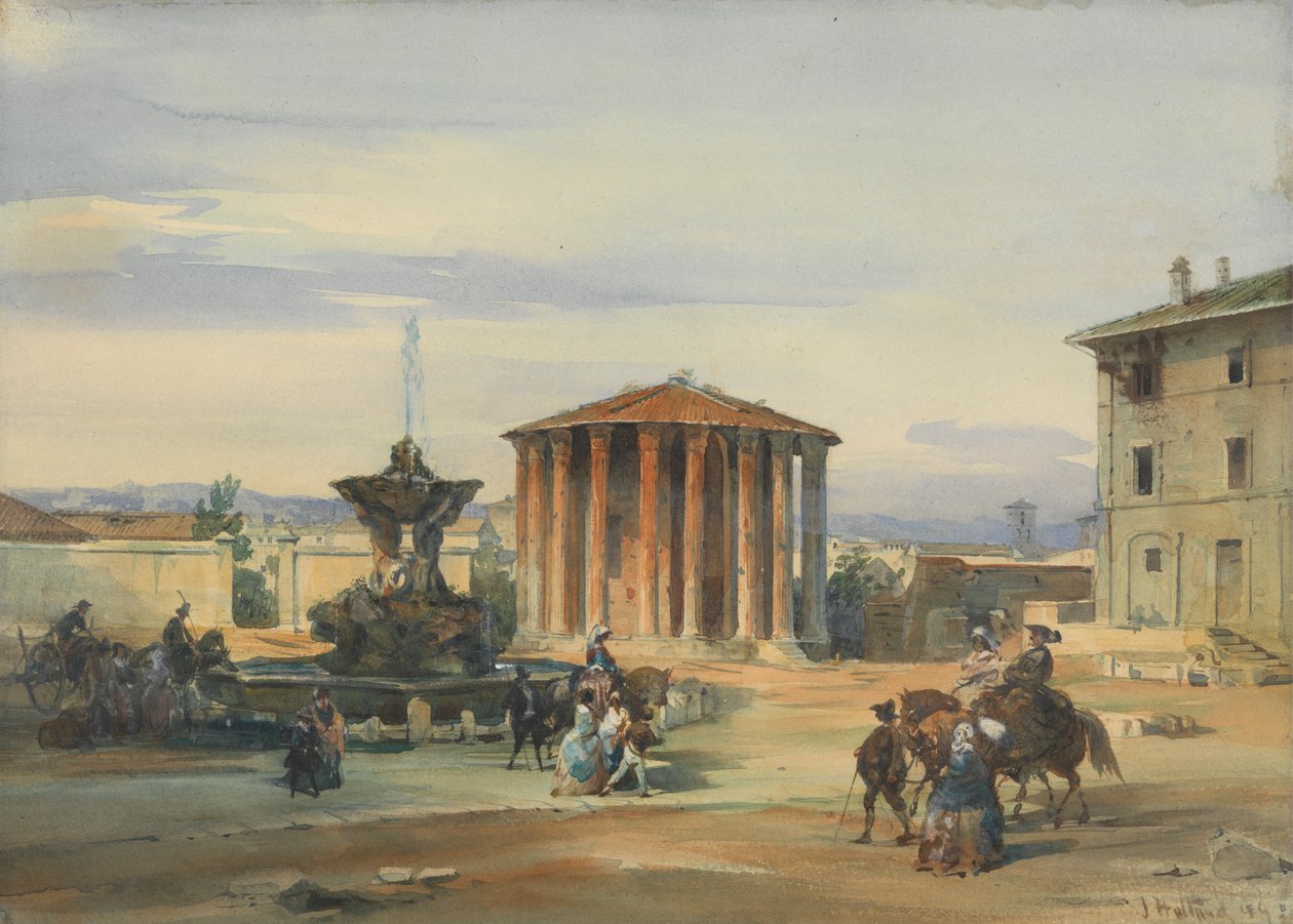Vesta-templet, Rom af James Holland