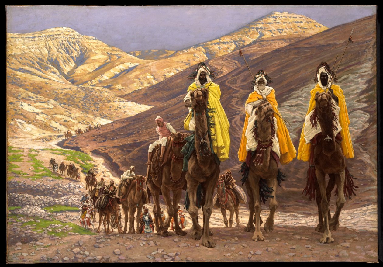 Magiernes rejse, ca. 1894 af James Jacques Joseph Tissot