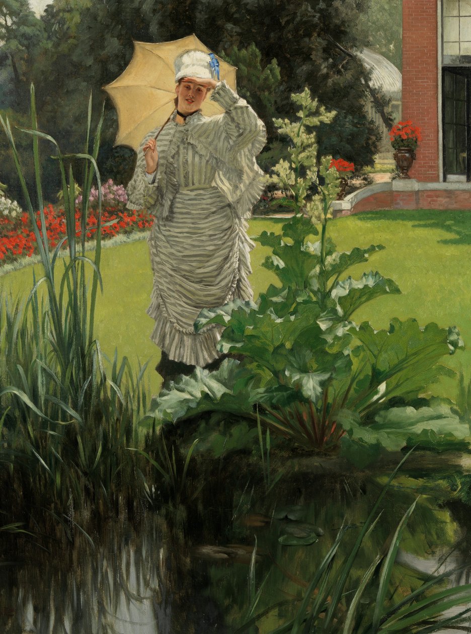 Forårsmorgen, ca. 1875. af James Jacques Joseph Tissot
