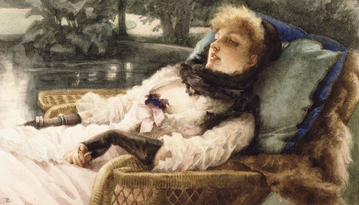 Sommeraften af James Jacques Joseph Tissot