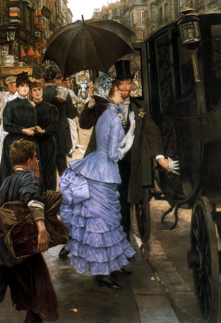 Brudepigen, 1883-1885. af James Jacques Joseph Tissot