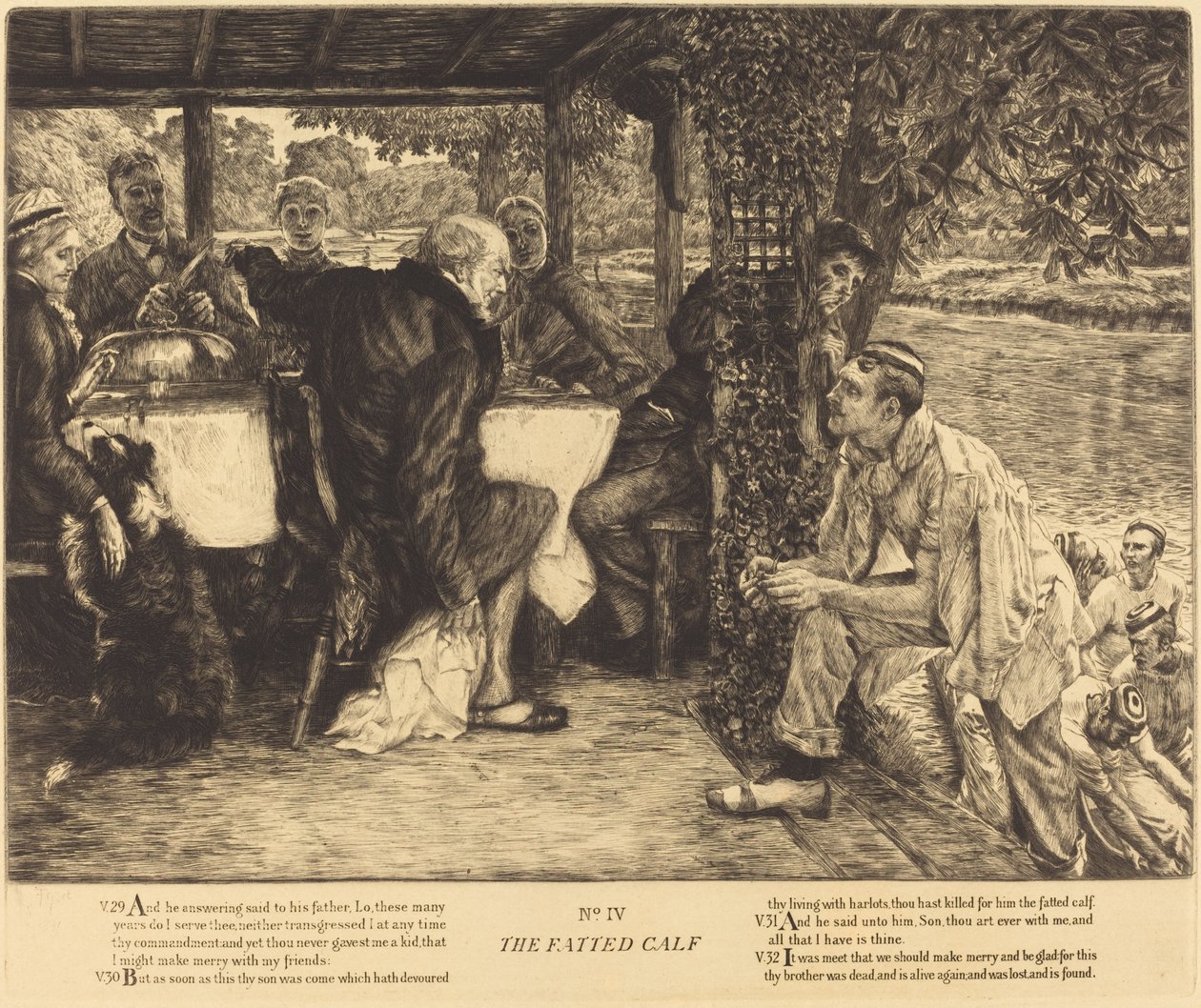 Den fede kalv af James Jacques Joseph Tissot