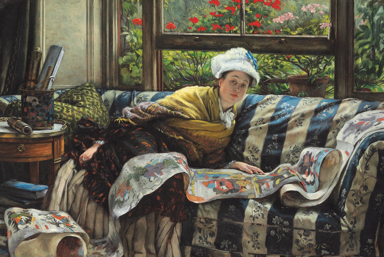 Den japanske rulle af James Jacques Joseph Tissot