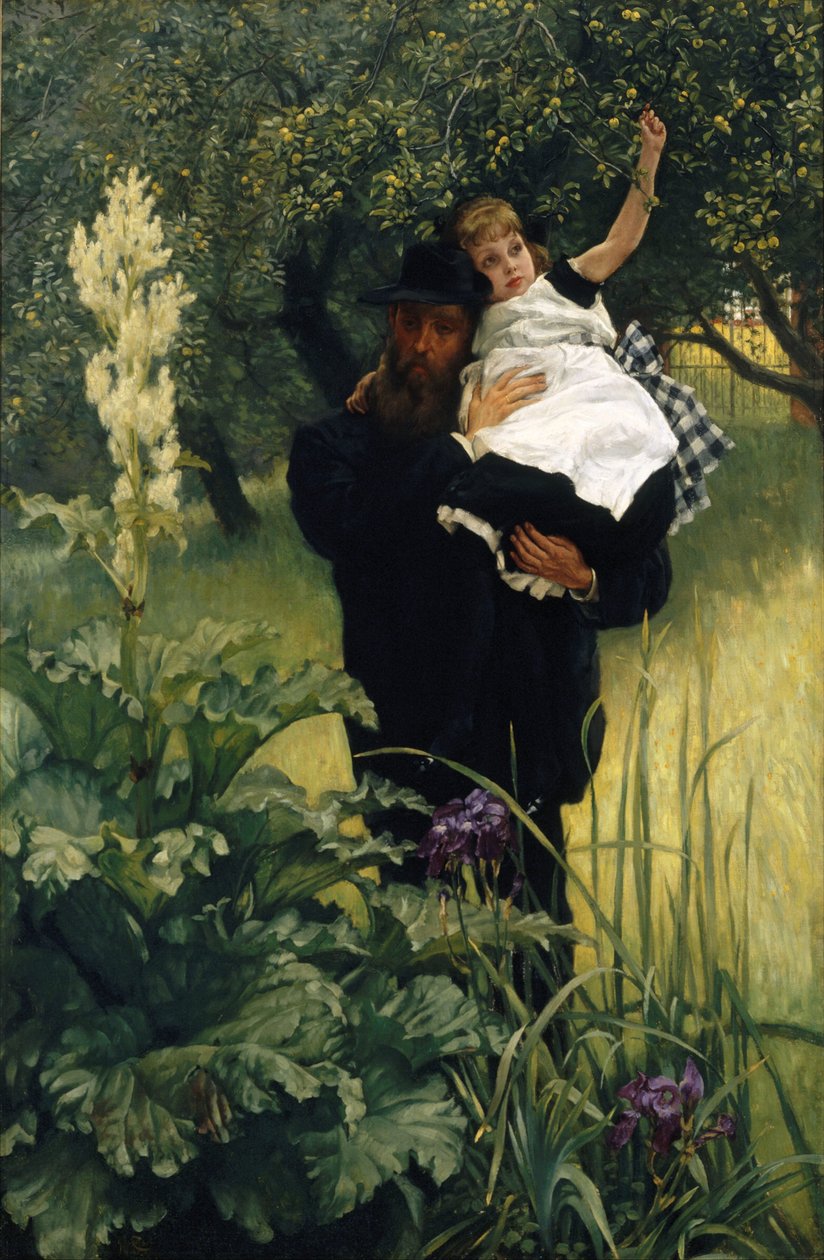 Enkemanden, 1876 af James Jacques Joseph Tissot