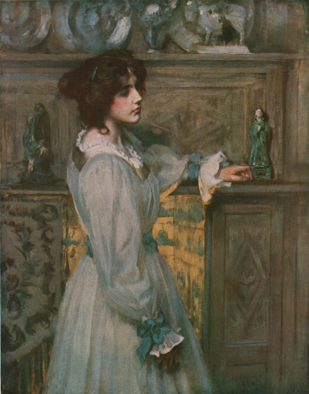 Reverie, 1898, c1930. af James Jebusa Shannon