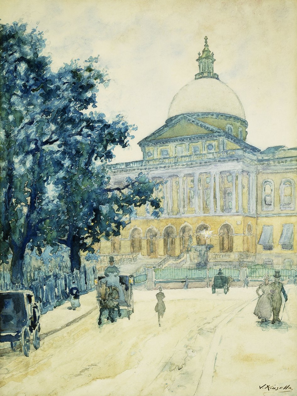 Bullfinch State House, Boston, 1898 af James Kinsella