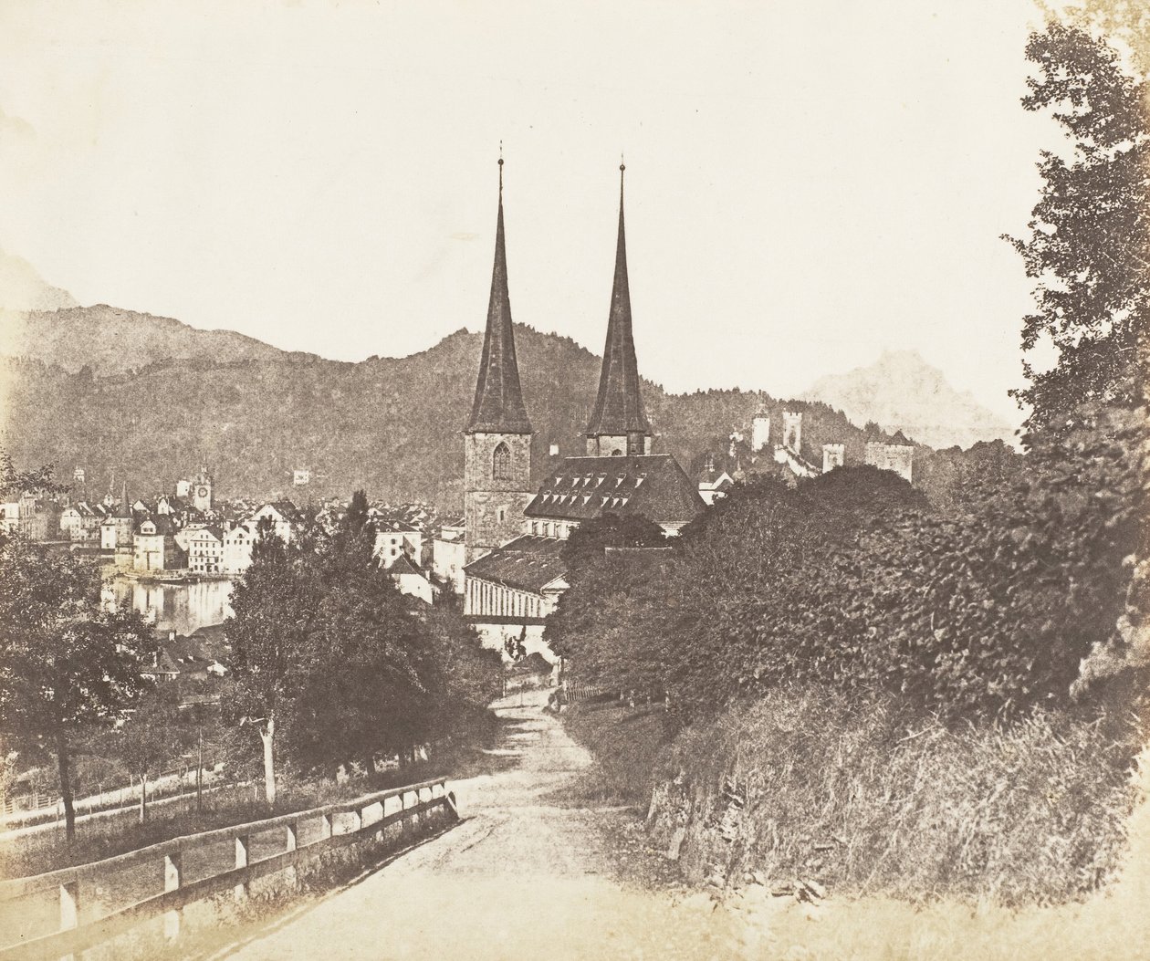 Luzern, 1853-56. af James Knight