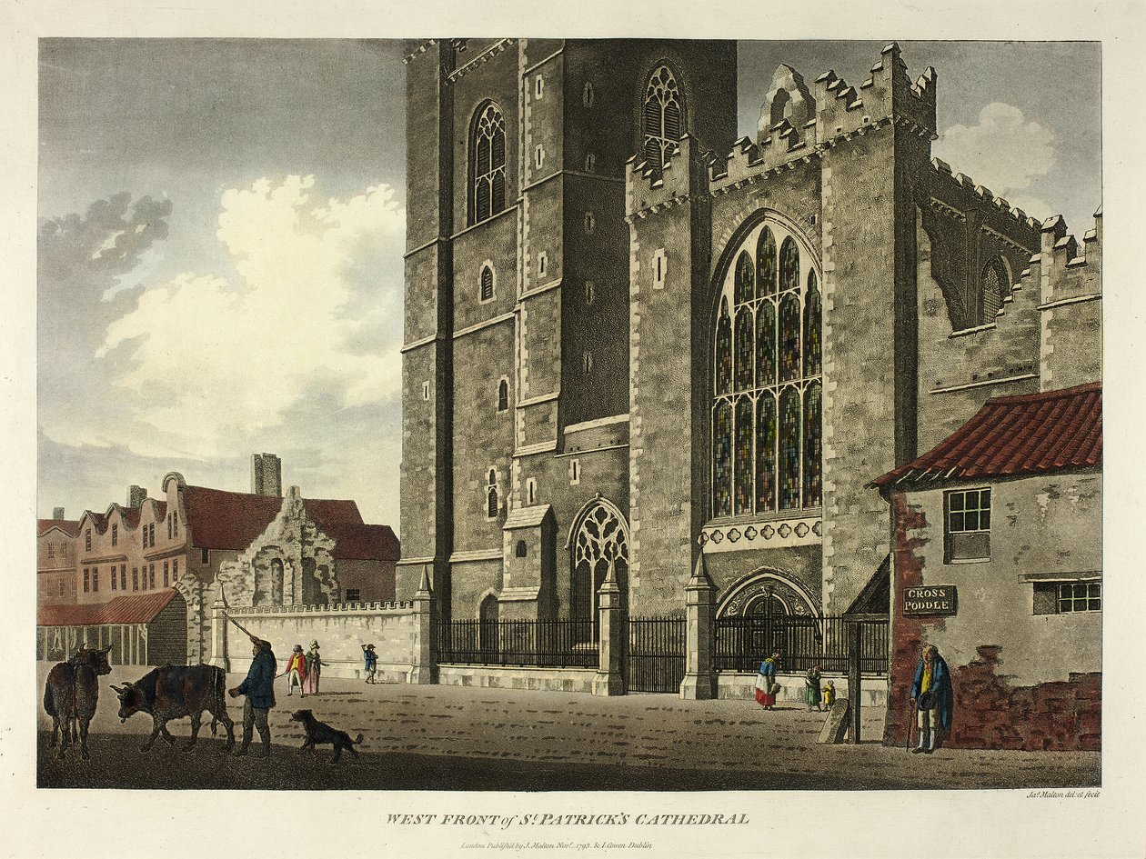 Vestfronten af St. Patrick