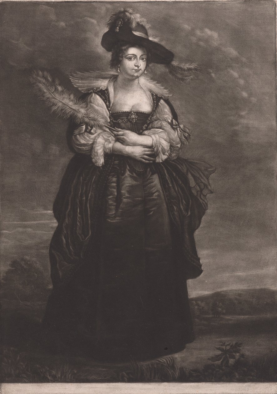 Lady Helena Forman af James McArdell