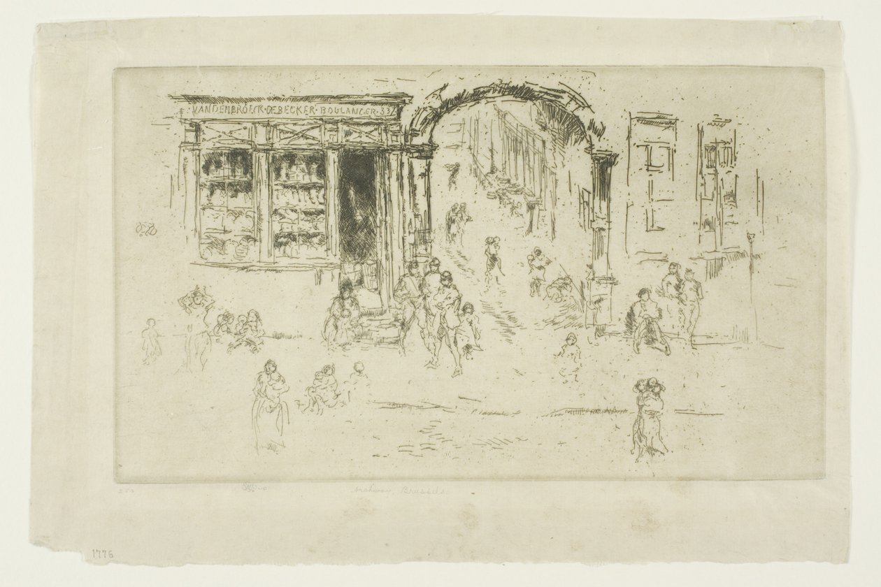 Archway, Bruxelles af James Abbott McNeill Whistler