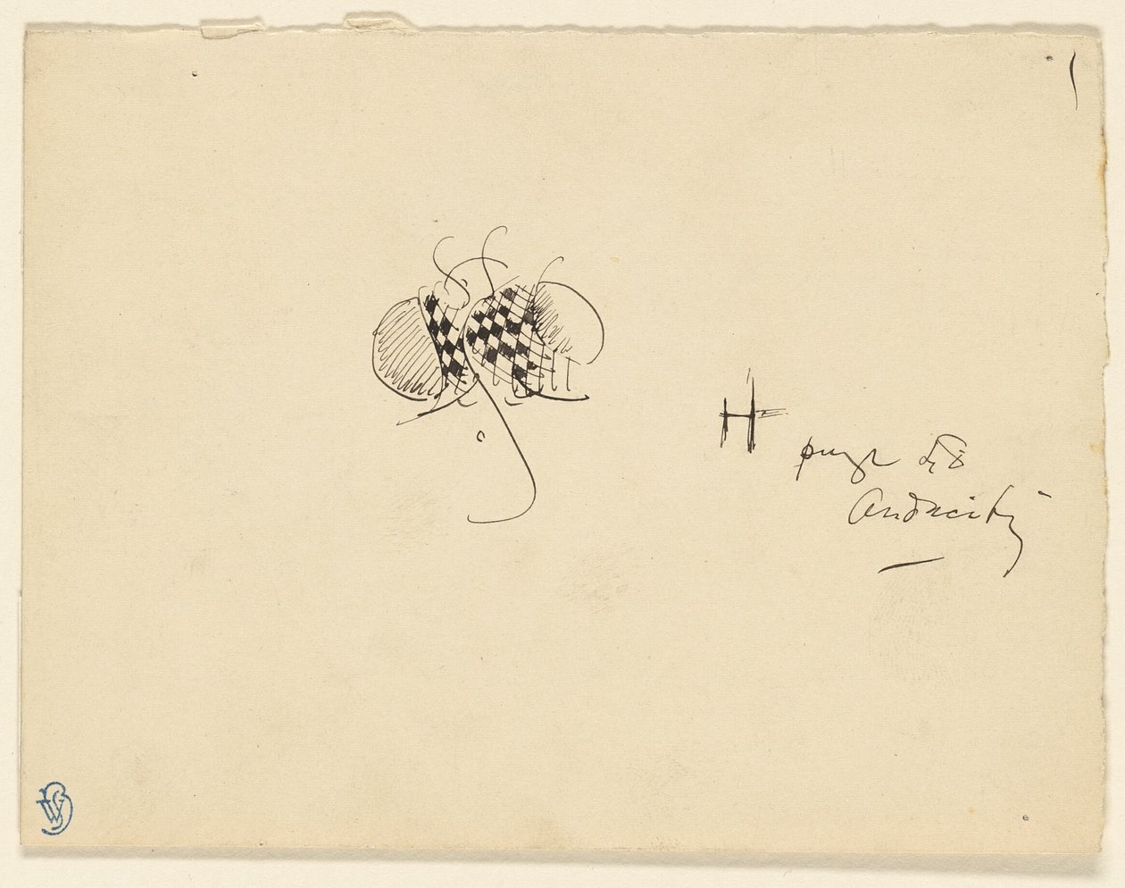 Sommerfugl med ternede vinger af James McNeill Whistler