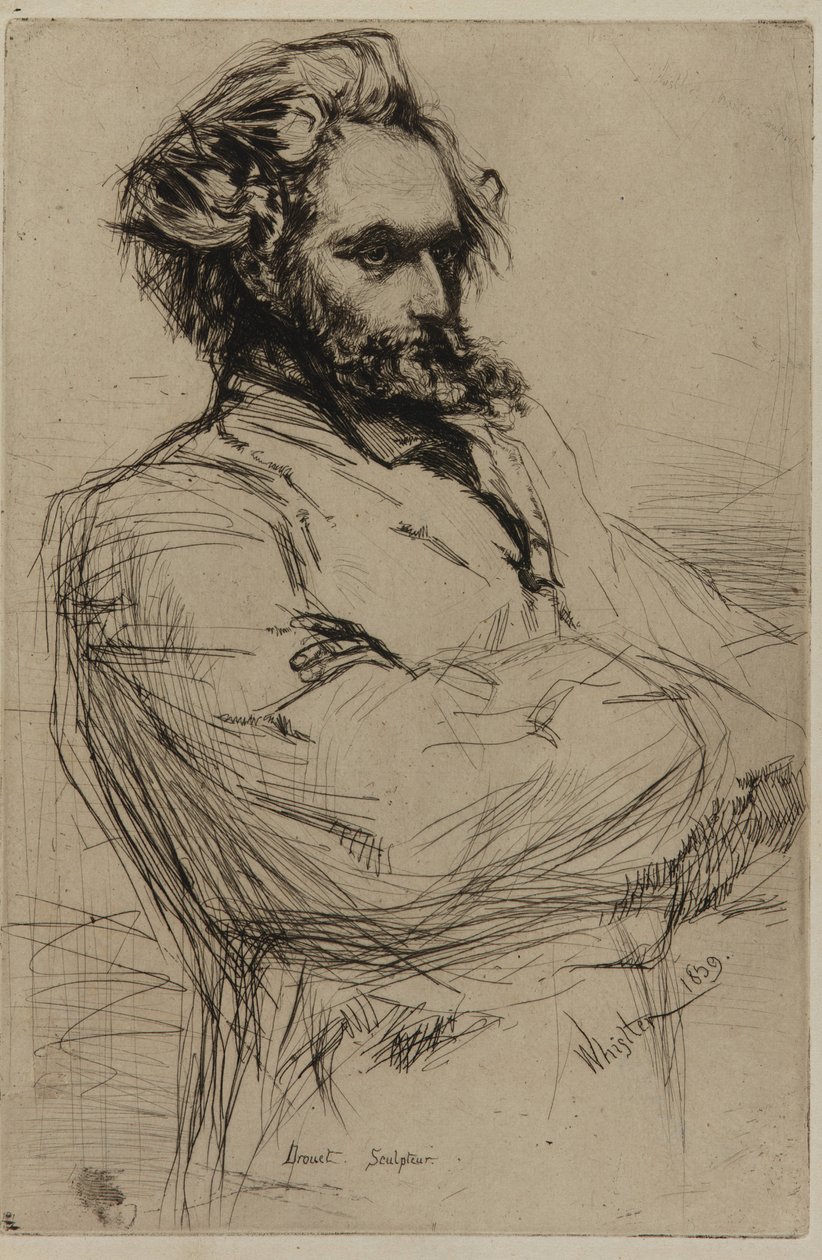 C.L. Drouet, billedhugger af James Abbott McNeill Whistler