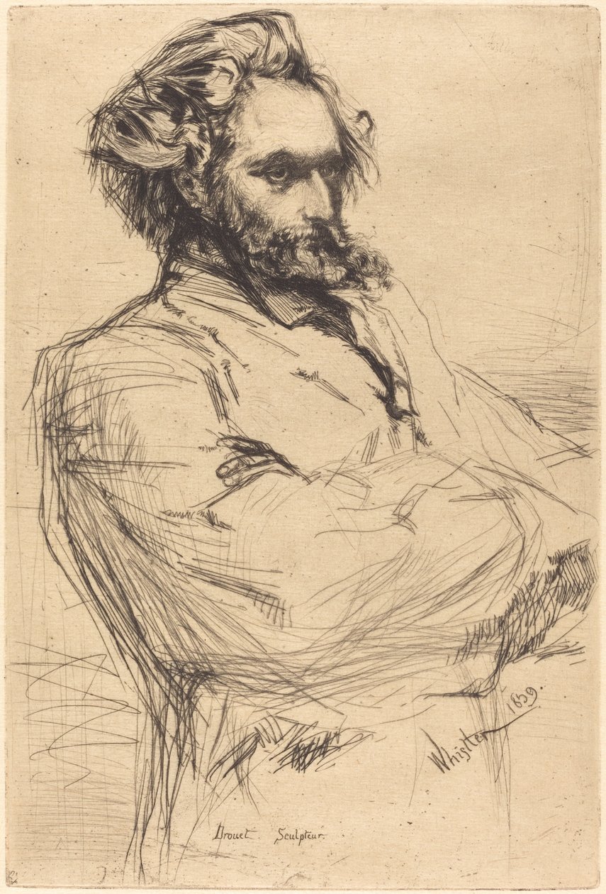 C.L. Drouet, billedhugger af James Abbott McNeill Whistler