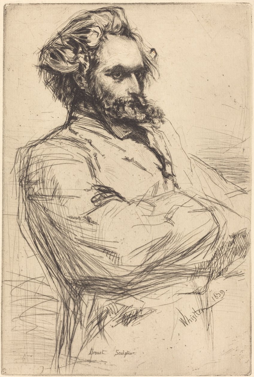 C.L. Drouet, billedhugger af James Abbott McNeill Whistler