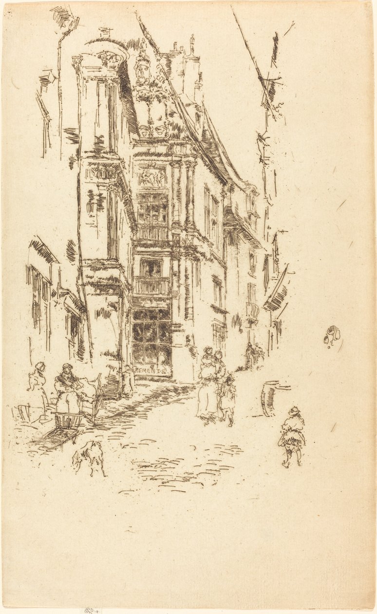 Kancelli, Loches af James Abbott McNeill Whistler
