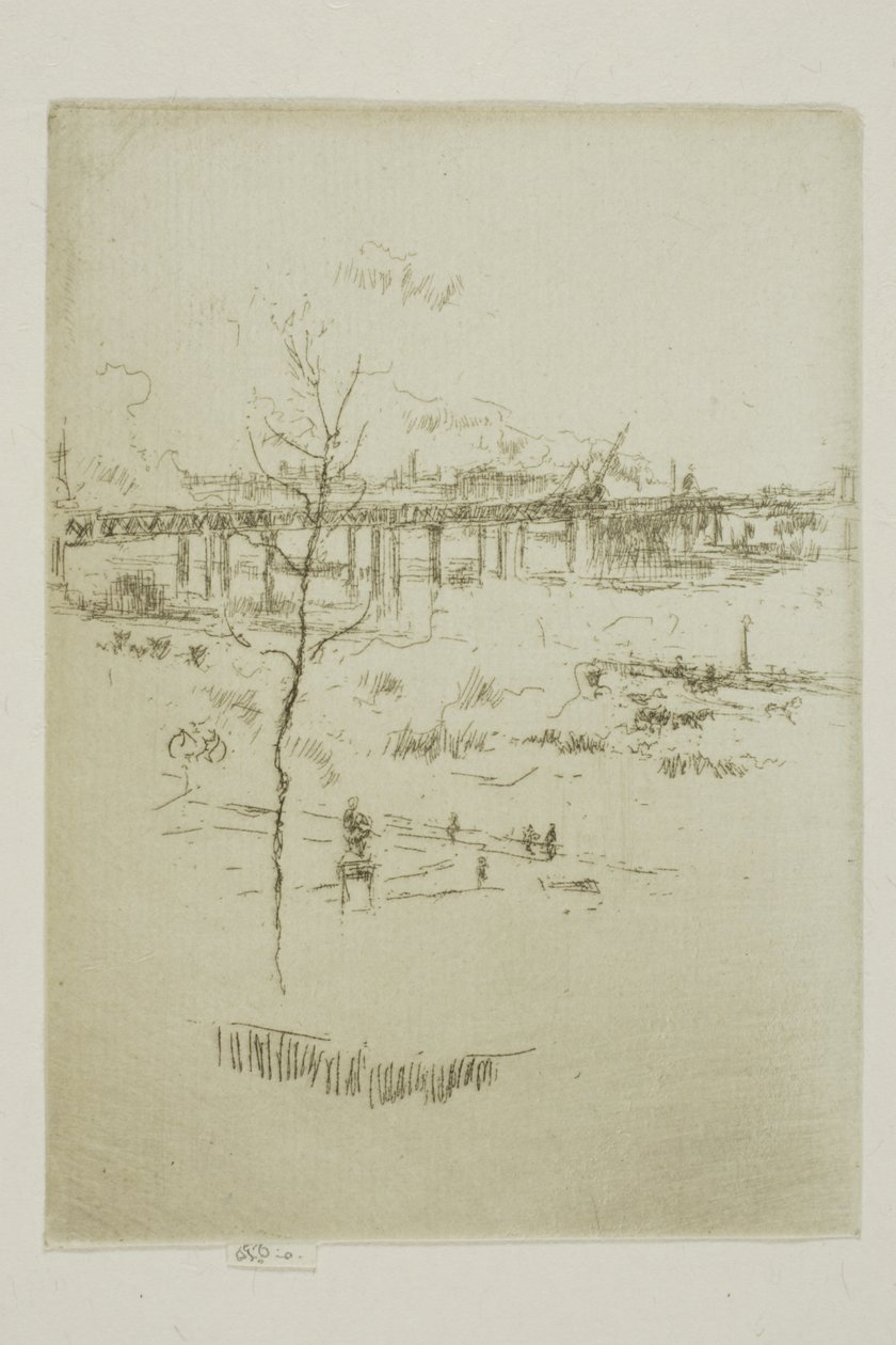 Charing Cross Bridge af James McNeill Whistler