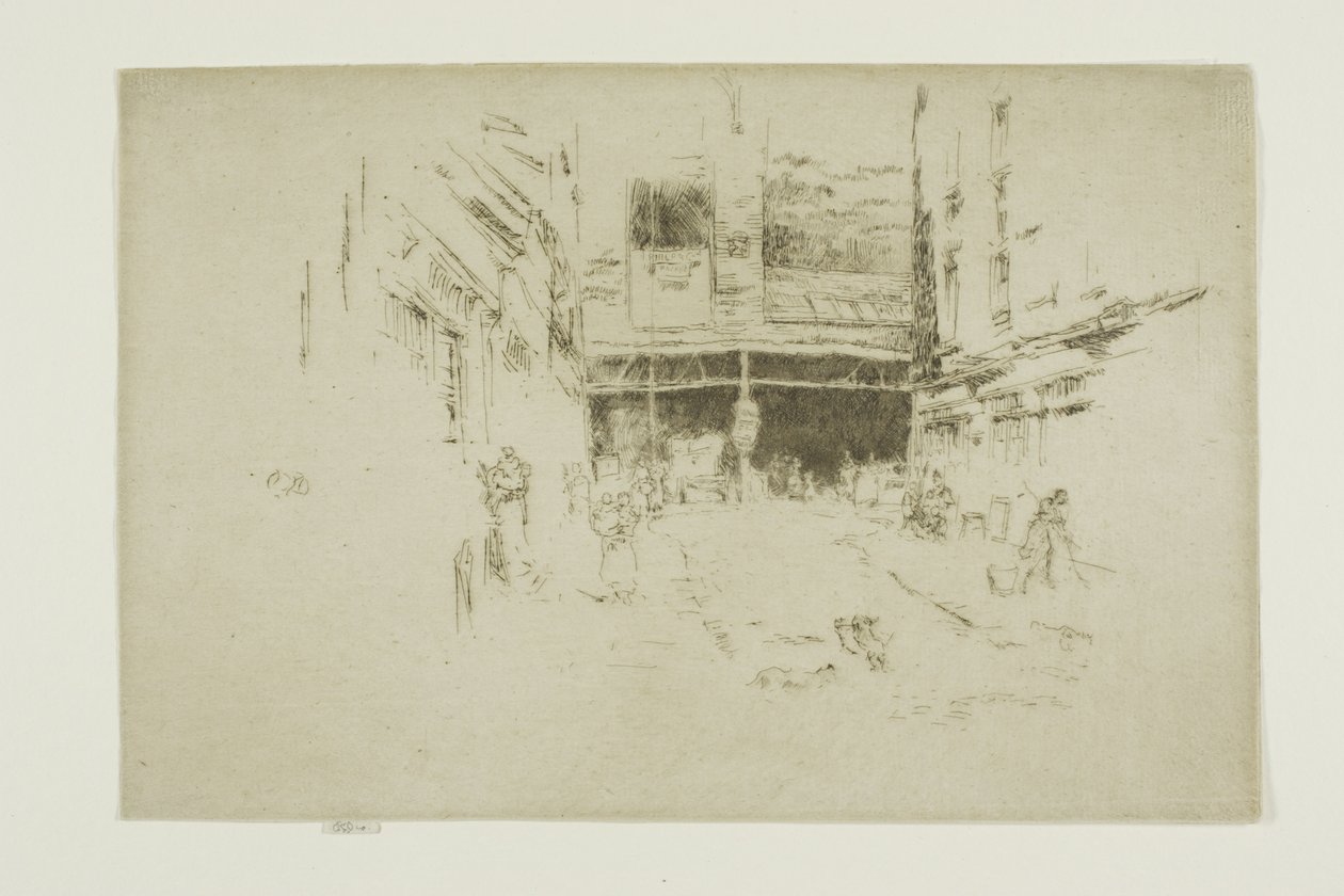 Tøj-udveksling, Houndsditch, nr. 1 af James Abbott McNeill Whistler