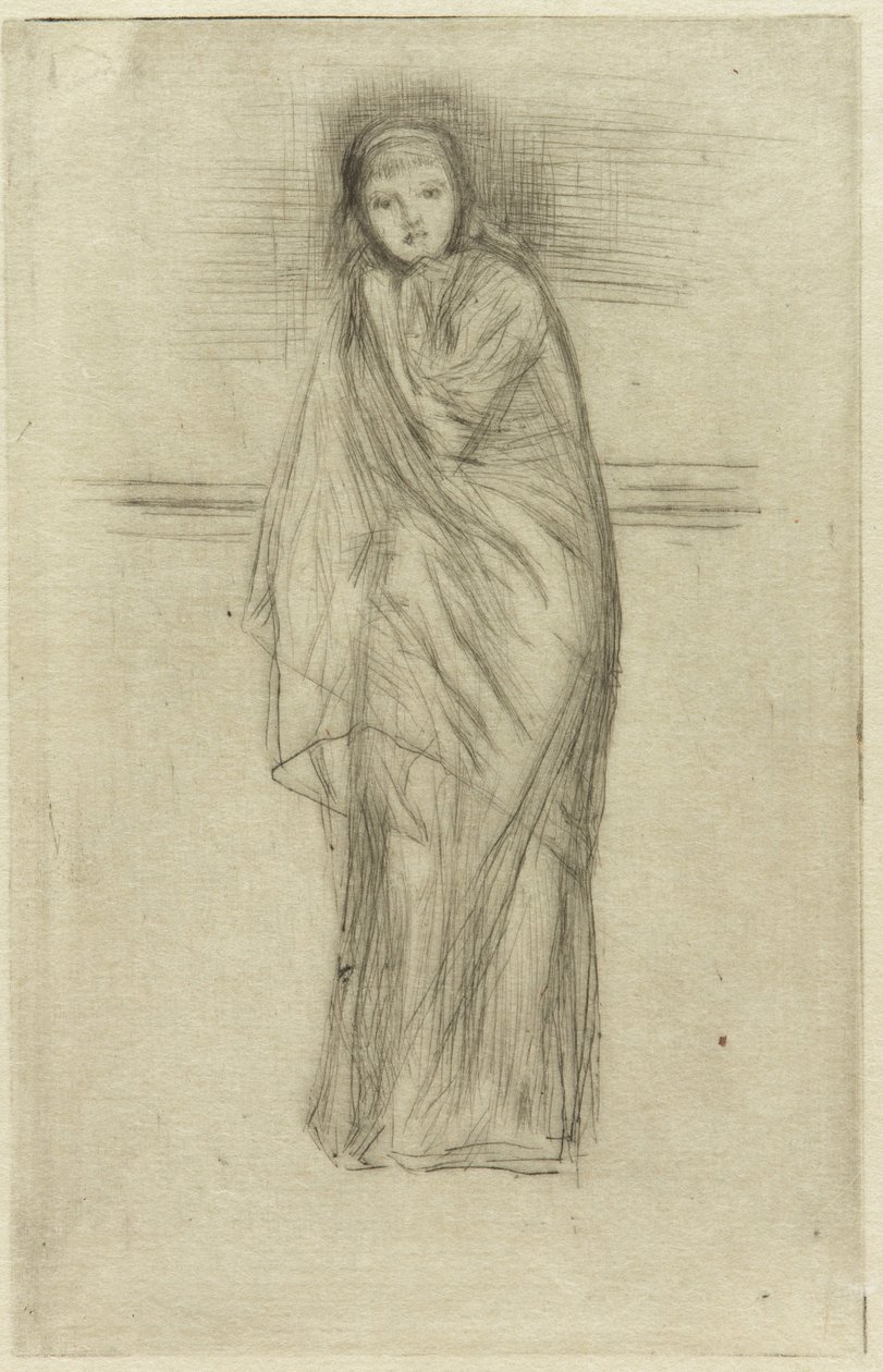 Draperet model af James Abbott McNeill Whistler