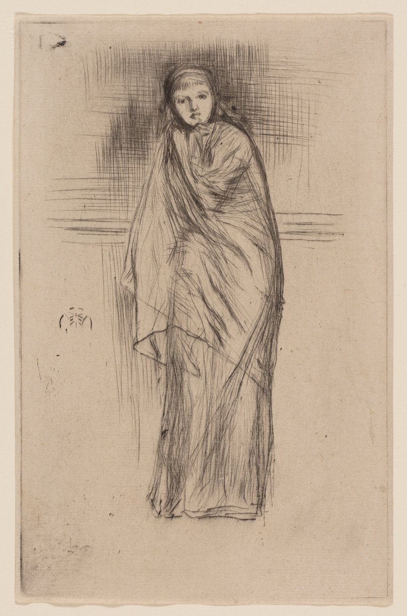 Draperet model af James Abbott McNeill Whistler
