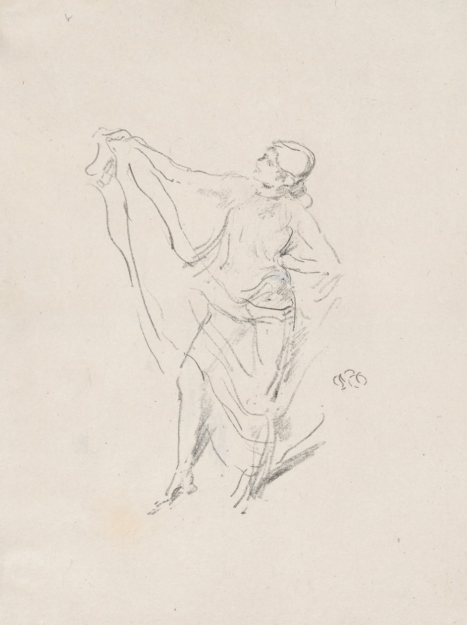 Draperet model, dansende af James McNeill Whistler