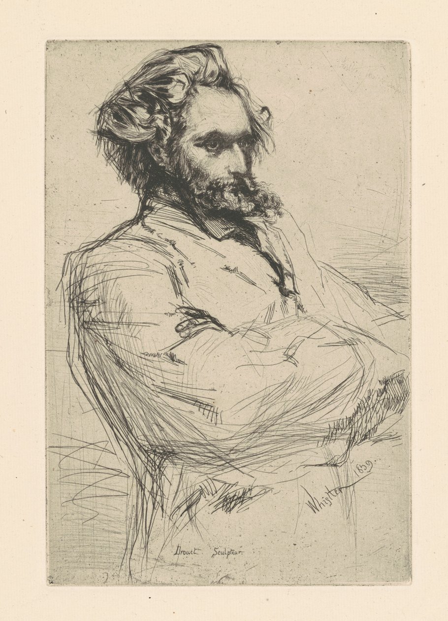 Drouet af James Abbott McNeill Whistler